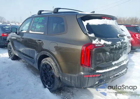 2021 Kia Telluride Sx из США, поврежденный, VIN 5XYP5DHC7MG125664